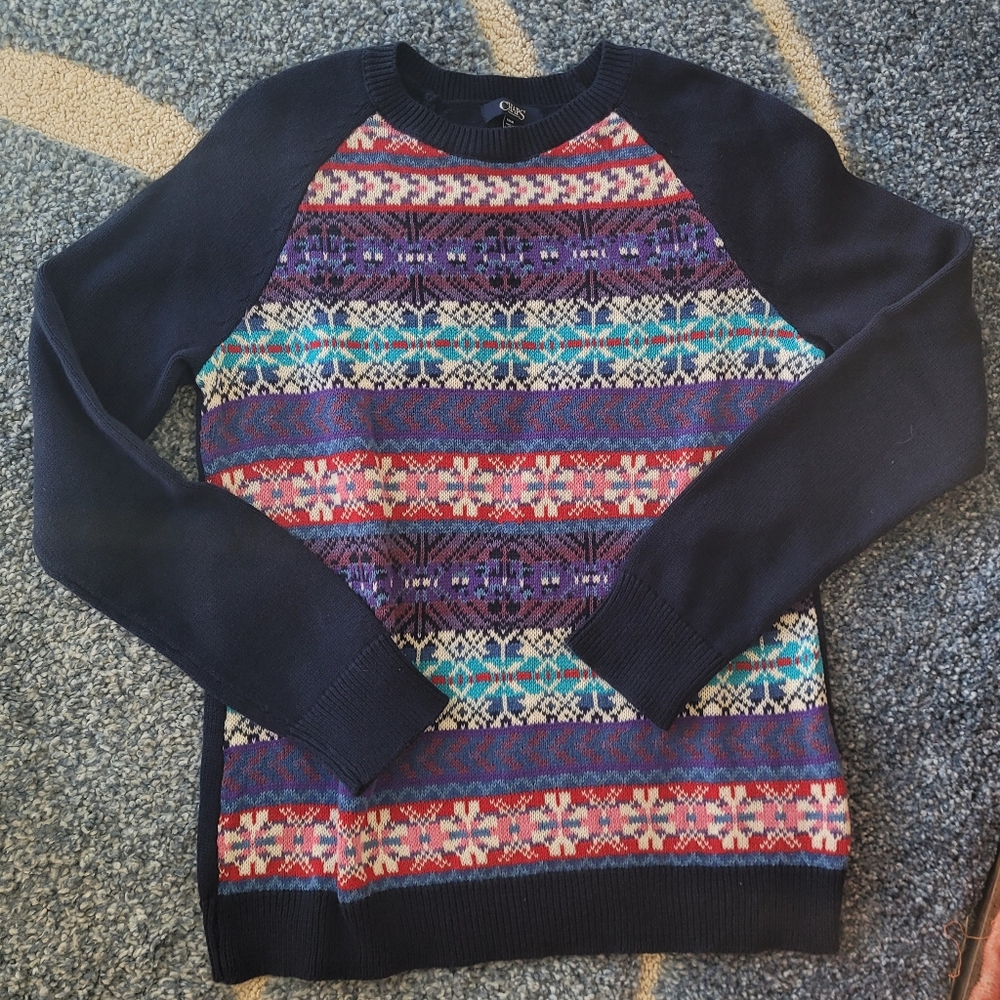 Chaps Winter Sweater, Women's Medium, Slim Fit